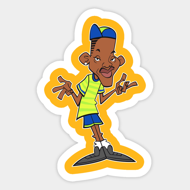 Fresh Prince Sticker by Fritsch